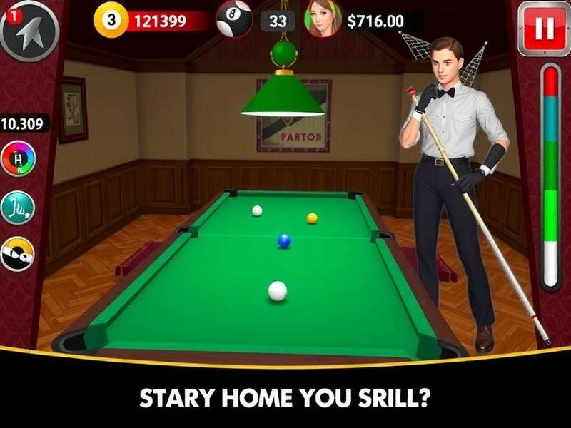 National Pool Pro Game Screenshot